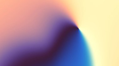 Soyut dijital fraktal model. Soyut fütüristik eğilim. Görünüm oranı 16: 9 olan yatay arkaplan