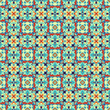 Soyut dijital fraktal model. Soyut klasik süs dokusu.