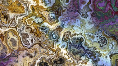 Dalgalı mermer soyut doku. Görünüm oranı 16: 9