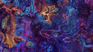 Dalgalı mermer soyut doku. Görünüm oranı 16: 9