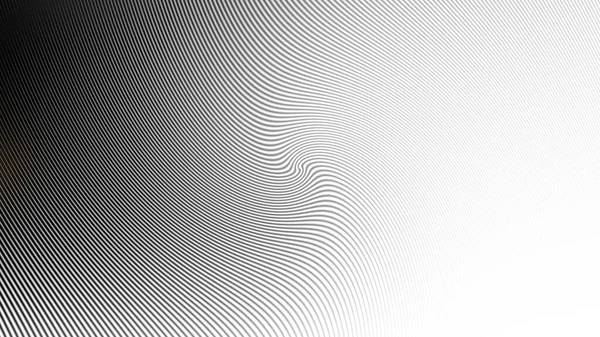 Padrão Fractal Digital Abstrato Com Espiral Fundo Horizontal Com Relação — Fotografia de Stock