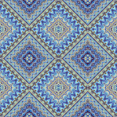 Soyut model. Düzenli kare dekoratif arka plan. Kusursuz desen. Klasik mozaik sanat modeli.