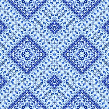 Soyut model. Düzenli kare dekoratif arka plan. Kusursuz desen. Klasik mozaik sanat modeli.