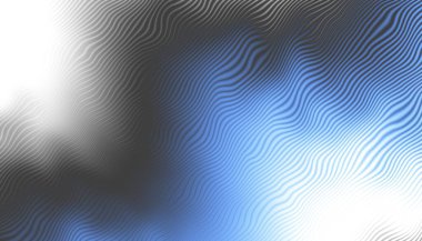 Soyut fütüristik arka plan. Yatay görüntü. Psikedelik dalgalı desen.