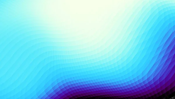 Abstraktes Digitales Fraktalmuster Horizontale Ausrichtung Welliges Muster Auf Weißem Hintergrund — Stockfoto
