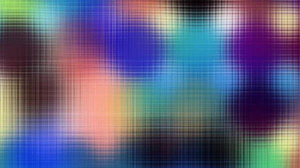 Abstract Digital Fractal Pattern Blur Pattern Thin Lines Horizontal Background — Stock Photo, Image