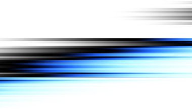 Soyut dijital fraktal model. Yatay şeritli desen. Beyaz arkaplanda ifade ögesi.