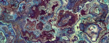 Soyut dijital fraktal model. Soyut mermer dokusu. Yatay arkaplan