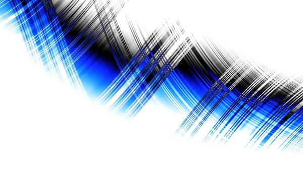 Abstraktes Digitales Fraktalmuster Abstrakte Formen Auf Leerem Hintergrund Horizontaler Hintergrund — Stockfoto