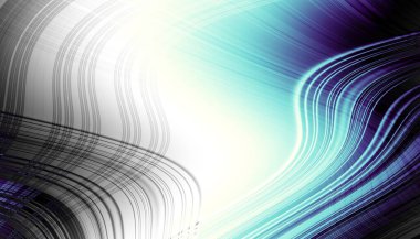 Soyut dijital fraktal model. Dalgalı doku. Yumuşak ince çizgi dokusu.