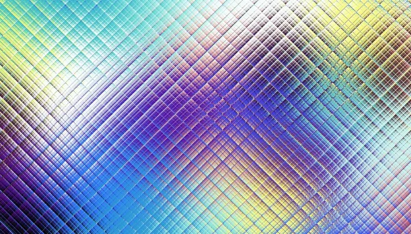 Abstract Digitaal Fractal Patroon Wazige Textuur Met Glaseffect Horizontale Oriëntatie — Stockfoto