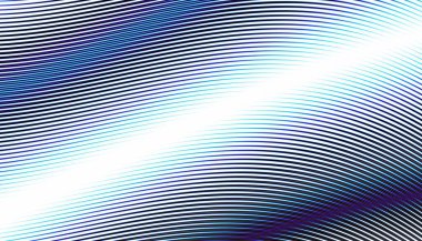 Soyut dijital fraktal model. Yatay oryantasyon. İnce satır tekrarı.