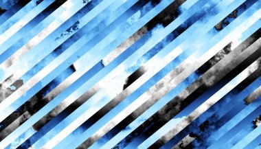 Soyut dijital fraktal model. Yatay oryantasyon. Çapraz vuruş deseni.