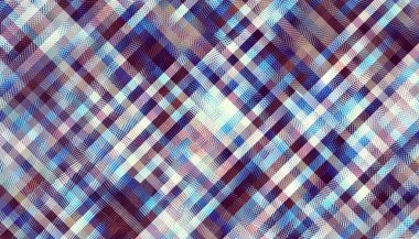 Soyut dijital fraktal model. Yatay oryantasyon. Ekose desen.