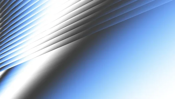 Abstract Digitaal Fractal Patroon Horizontale Oriëntatie Diagonale Lijnen Wazige Witte — Stockfoto