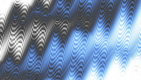 Abstraktes Digitales Fraktalmuster Horizontale Ausrichtung Wellenförmige Textur — Stockfoto