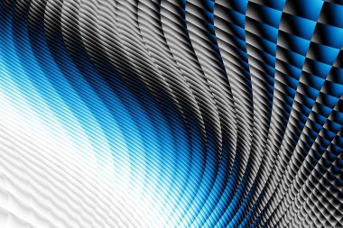 Soyut dijital geometrik desen. Yatay yönelim.