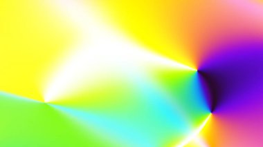 Soyut dijital fraktal model. Geleceğe yönelik bir eğilim. Görünüm oranı 16: 9 olan yatay arkaplan