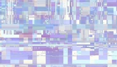 Soyut model. Soyut gelecek geometrik fraktal görüntüsü. Yatay arkaplan.