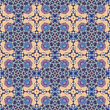 Soyut model. Düzenli kare dekoratif arka plan. Kusursuz desen. Klasik mozaik sanat modeli.