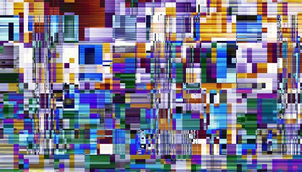 Soyut model. Soyut gelecek geometrik fraktal görüntüsü. Yatay arkaplan.