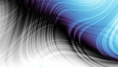 Soyut dijital fraktal model. Yumuşak ince çizgi dokusu.