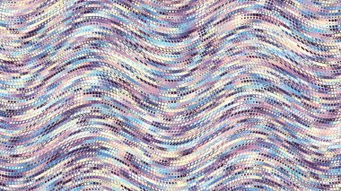 Dijital fraktal desen. Soyut arkaplan. Küçük daireler mozaik fayans dokusu.