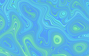 Psikedelik mermer dokusu. Görünüm oranı 16: 9 olan yatay arkaplan