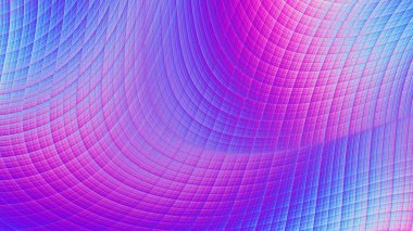 Soyut dijital fraktal model. Geleceği parlak bir geçmişi var. Görünüm oranı 16: 9 olan yatay arkaplan