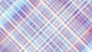 Soyut dijital fraktal model. Çapraz ekose arka plan. Görünüm oranı 16: 9 olan yatay arkaplan