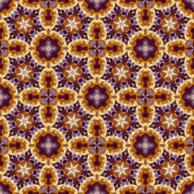 Soyut dijital fraktal model. Soyut klasik süs dokusu.