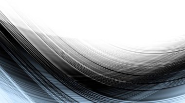 Beyaz arkaplanda soyut dışavurumcu çizgiler. Mesaj için boş bir yer. Görünüm oranı 16: 9 olan yatay arkaplan