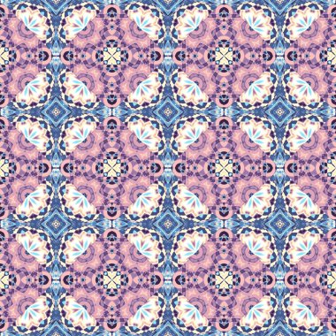 Soyut model. Düzenli kare dekoratif arka plan. Kusursuz desen. Klasik mozaik sanat modeli.