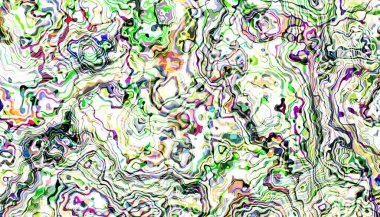 Soyut dijital fraktal model. Mermer dokusunun taklidi.