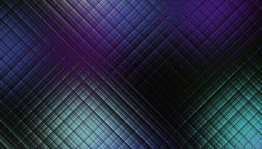 Soyut dijital fraktal model. Cam efektli bulanık doku.