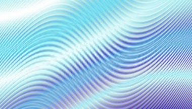 Soyut dijital fraktal model. Yatay oryantasyon. İnce satır tekrarı.