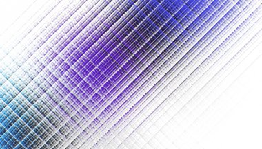 Soyut dijital fraktal model. Çapraz şeritli desen.