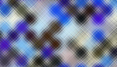 Soyut dijital fraktal model. Bulanık efektli benek deseni.