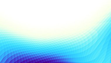 Soyut dijital fraktal model. Yatay yönelim.