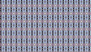 Soyut dijital fraktal model. Yatay oryantasyon. Soyut klasik süs dokusu.