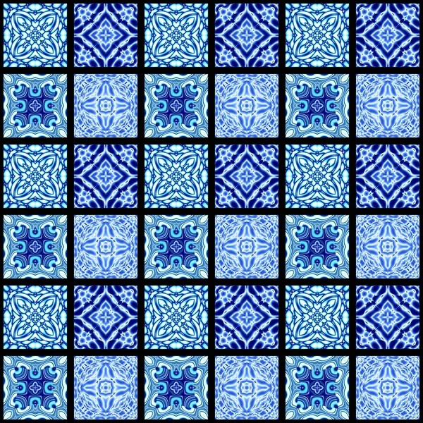 Abstrakcyjny Wzór Mozaika Sztuka Dekoracyjna Tekstury Płynny Wzór Kwadratowy — Zdjęcie stockowe