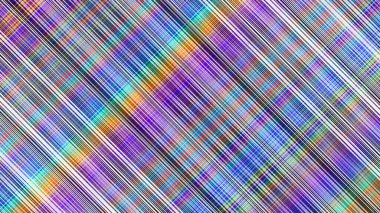 Soyut dijital fraktal model. Çapraz ekose arka plan. Görünüm oranı 16: 9 olan yatay arkaplan