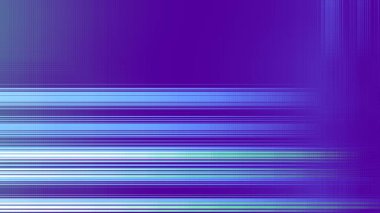 Dijital fraktal desen. Soyut arkaplan. Yatay şeritler deseni. Görünüm oranı 16: 9 olan yatay arkaplan