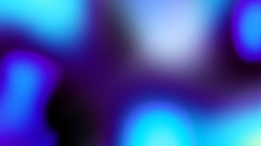 Soyut dijital fraktal model. Bulanık yumuşak arkaplan. Görünüm oranı 16: 9 olan yatay arkaplan