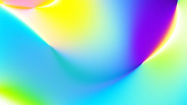 Soyut dijital fraktal model. Geleceğe yönelik bir eğilim. Görünüm oranı 16: 9 olan yatay arkaplan