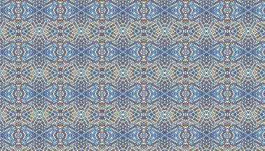 Soyut dijital fraktal model. Yatay oryantasyon. Polka nokta deseninin soyut süs dokusu.