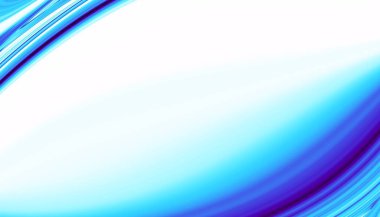 Soyut dijital fraktal model. Yatay yönelim.