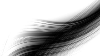 Beyaz arkaplanda soyut dışavurumcu çizgiler. Mesaj için boş bir yer. Görünüm oranı 16: 9 olan yatay arkaplan