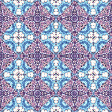 Soyut model. Düzenli kare dekoratif arka plan. Kusursuz desen. Klasik mozaik sanat modeli.