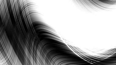 Beyaz arkaplanda soyut dışavurumcu çizgiler. Mesaj için boş bir yer. Görünüm oranı 16: 9 olan yatay arkaplan